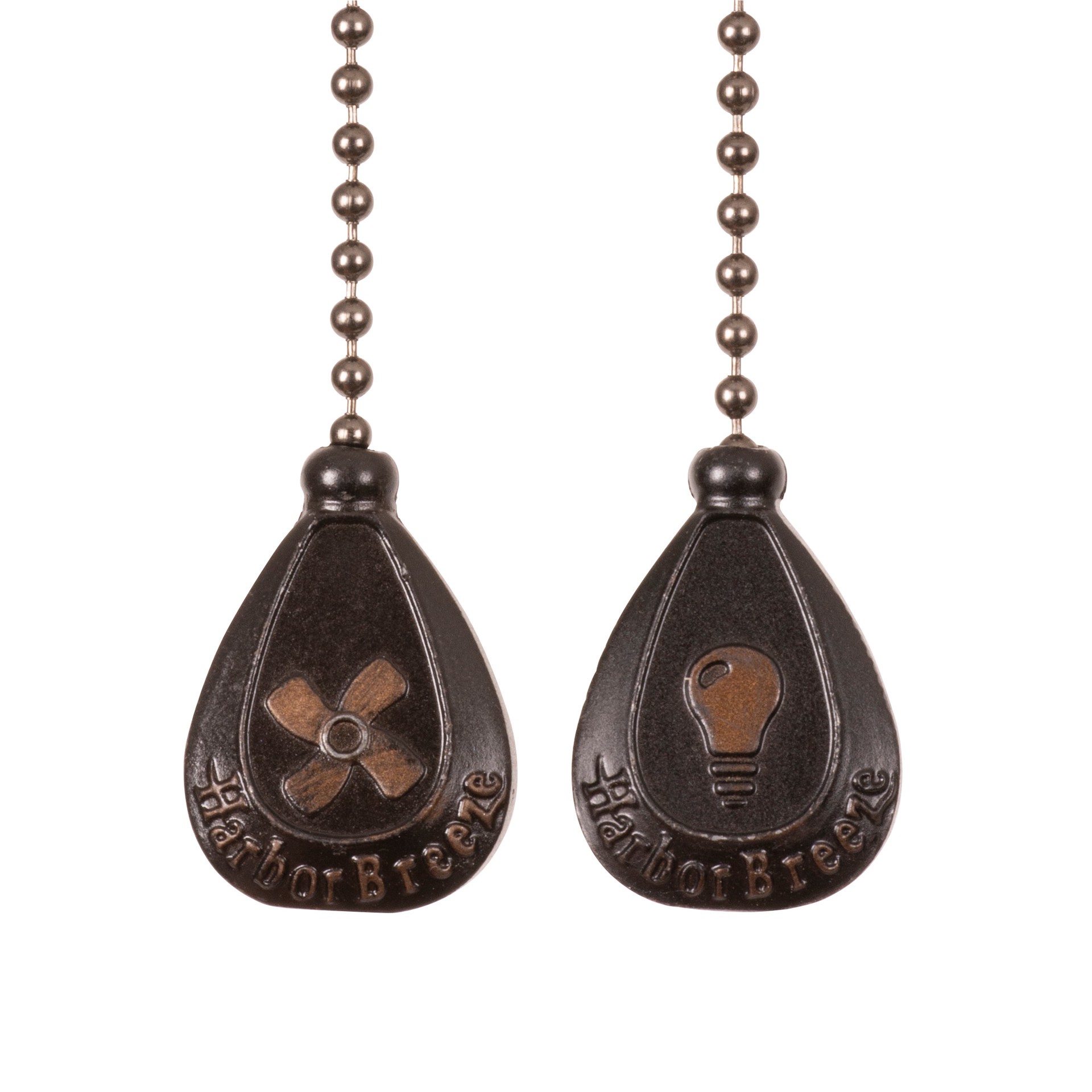 slide 2 of 3, Harbor Breeze 2 -Pack 7.0-in Bronze Pull chain, 1 ct