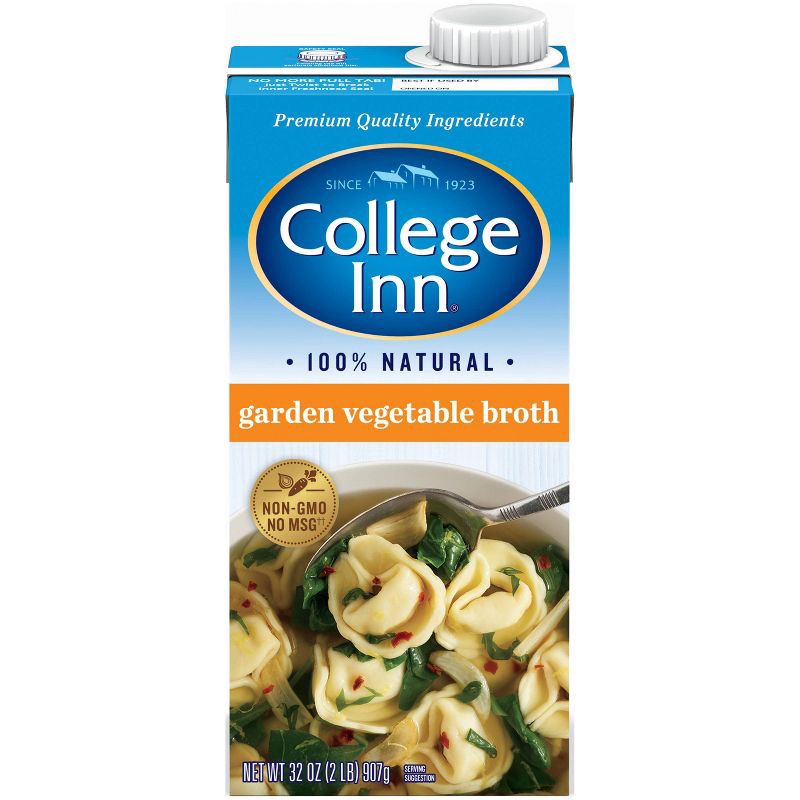 slide 1 of 1, College Inn Gluten Free Garden Vegetable Broth - 32 fl oz, 32 fl oz