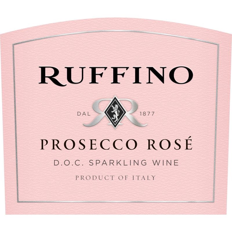 slide 11 of 12, Ruffino Lumina Prosecco DOC Italian Rose Sparkling Wine - 750ml Bottle, 750 ml