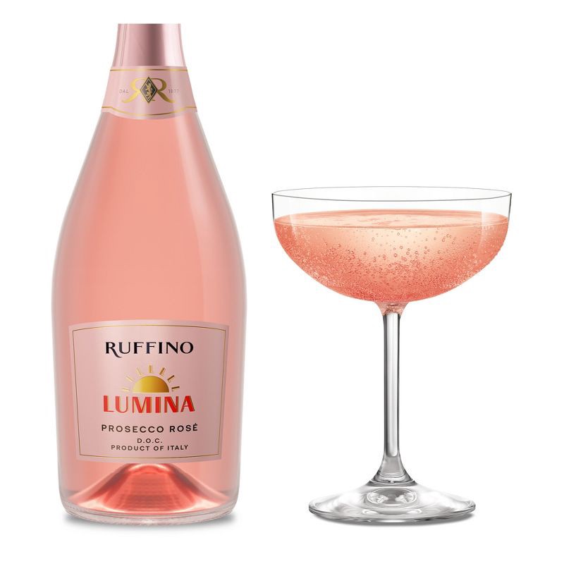 slide 1 of 12, Ruffino Lumina Prosecco DOC Italian Rose Sparkling Wine - 750ml Bottle, 750 ml