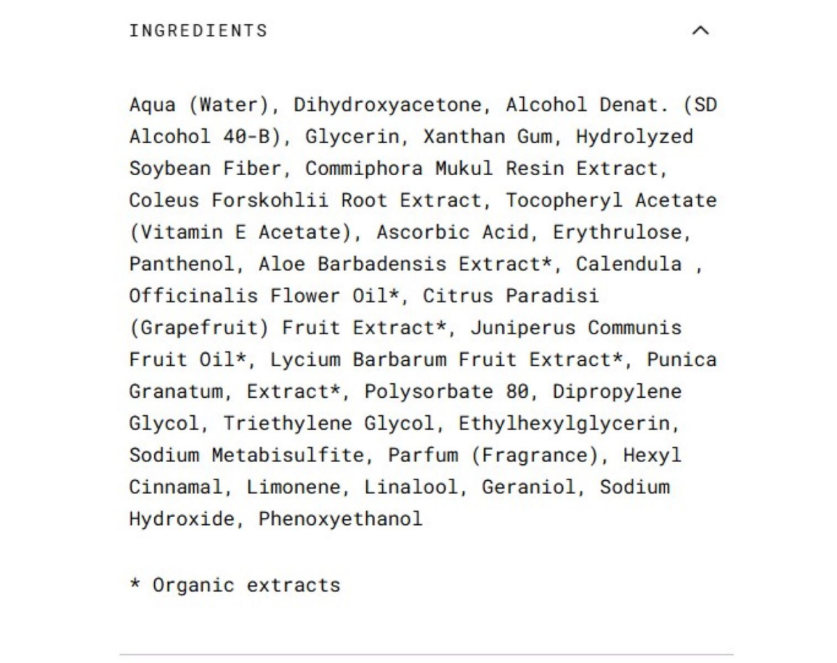 slide 2 of 3, TANOLOGIST Mini Face + Body Self Tan Drops, 1 ct