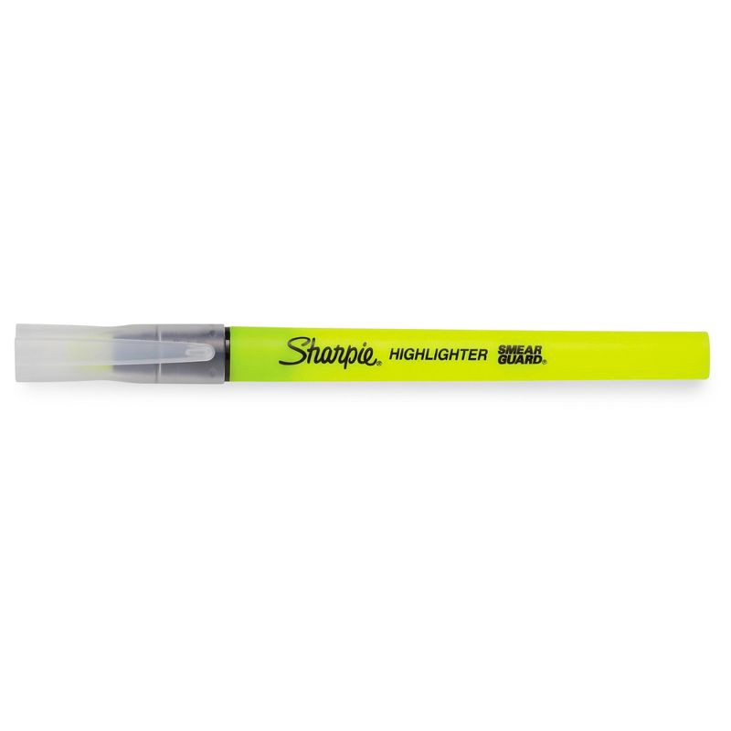 slide 4 of 9, Sharpie Clear View 3pk Highlighters Fine Chisel Tip Multicolored, 3 ct