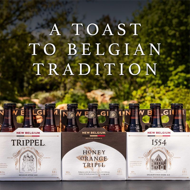 slide 4 of 13, New Belgium Trippel Belgian Style Ale - 6pk/12 fl oz Bottles, 6 ct; 12 fl oz