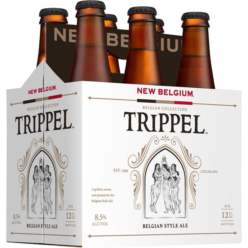 slide 11 of 13, New Belgium Trippel Belgian Style Ale - 6pk/12 fl oz Bottles, 6 ct; 12 fl oz