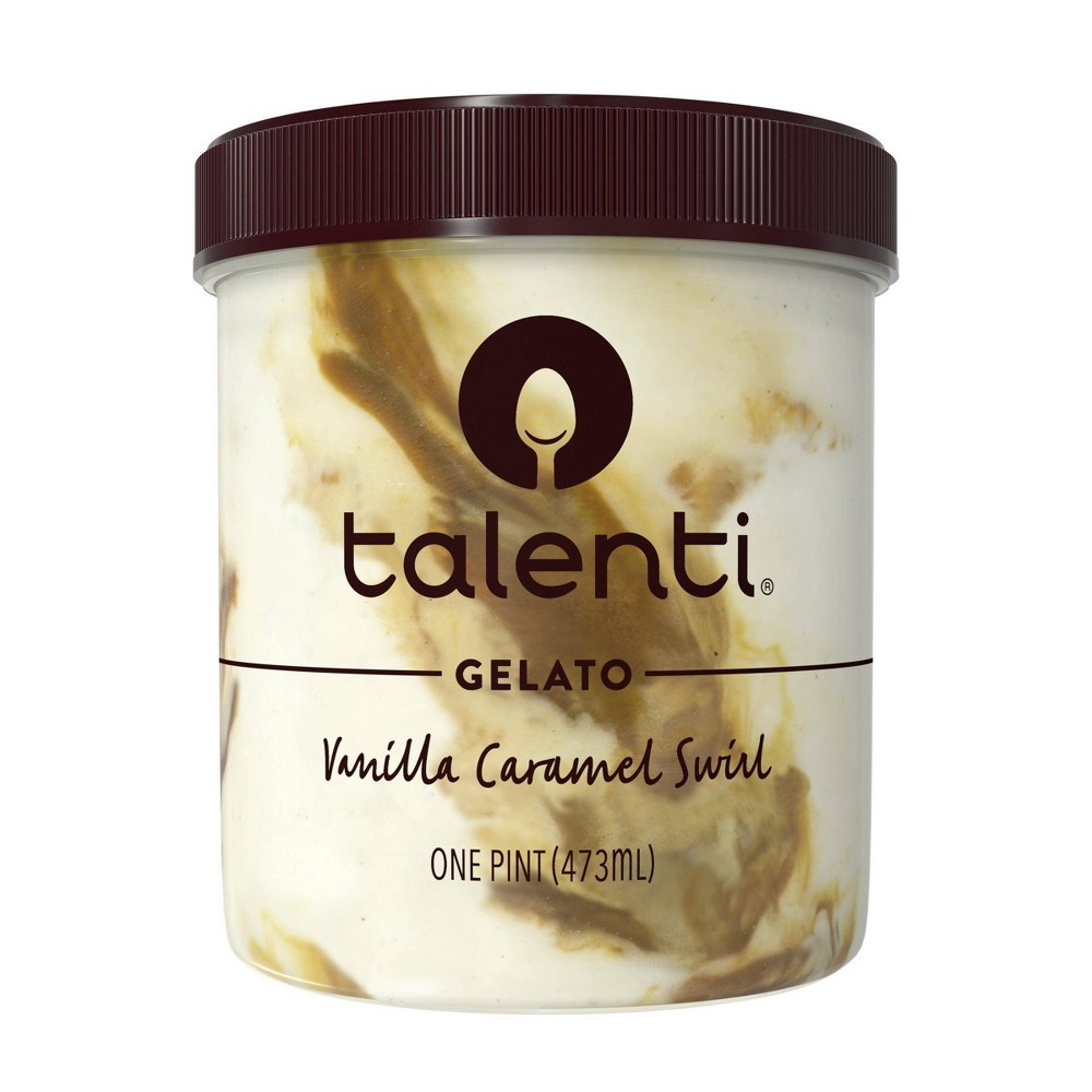 slide 6 of 6, Talenti Vanilla Caramel Swirl Gelato Ice Cream, 1 pint