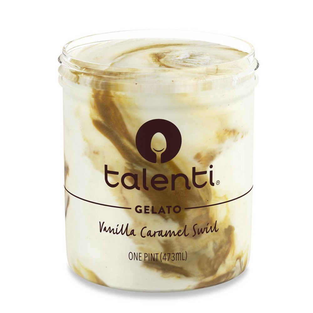 slide 3 of 6, Talenti Vanilla Caramel Swirl Gelato Ice Cream, 1 pint
