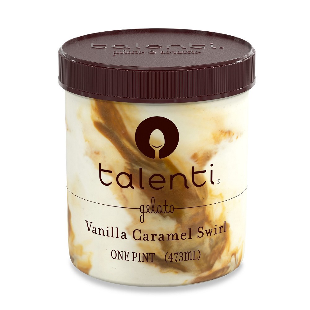 slide 4 of 6, Talenti Vanilla Caramel Swirl Gelato Ice Cream, 1 pint