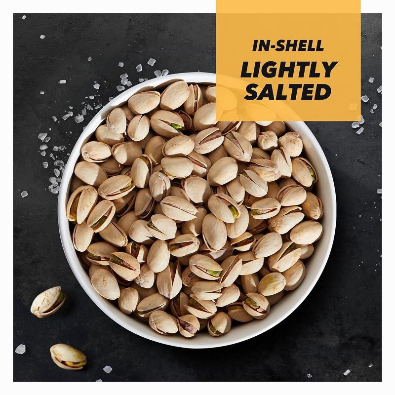 slide 2 of 8, Wonderful Lightly Salted Roasted Pistachios - 20oz, 20 oz