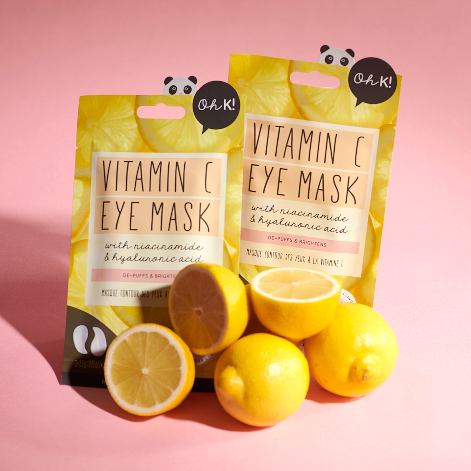 slide 4 of 4, Oh K! Vitamin C Under Eye Mask, 1 ct