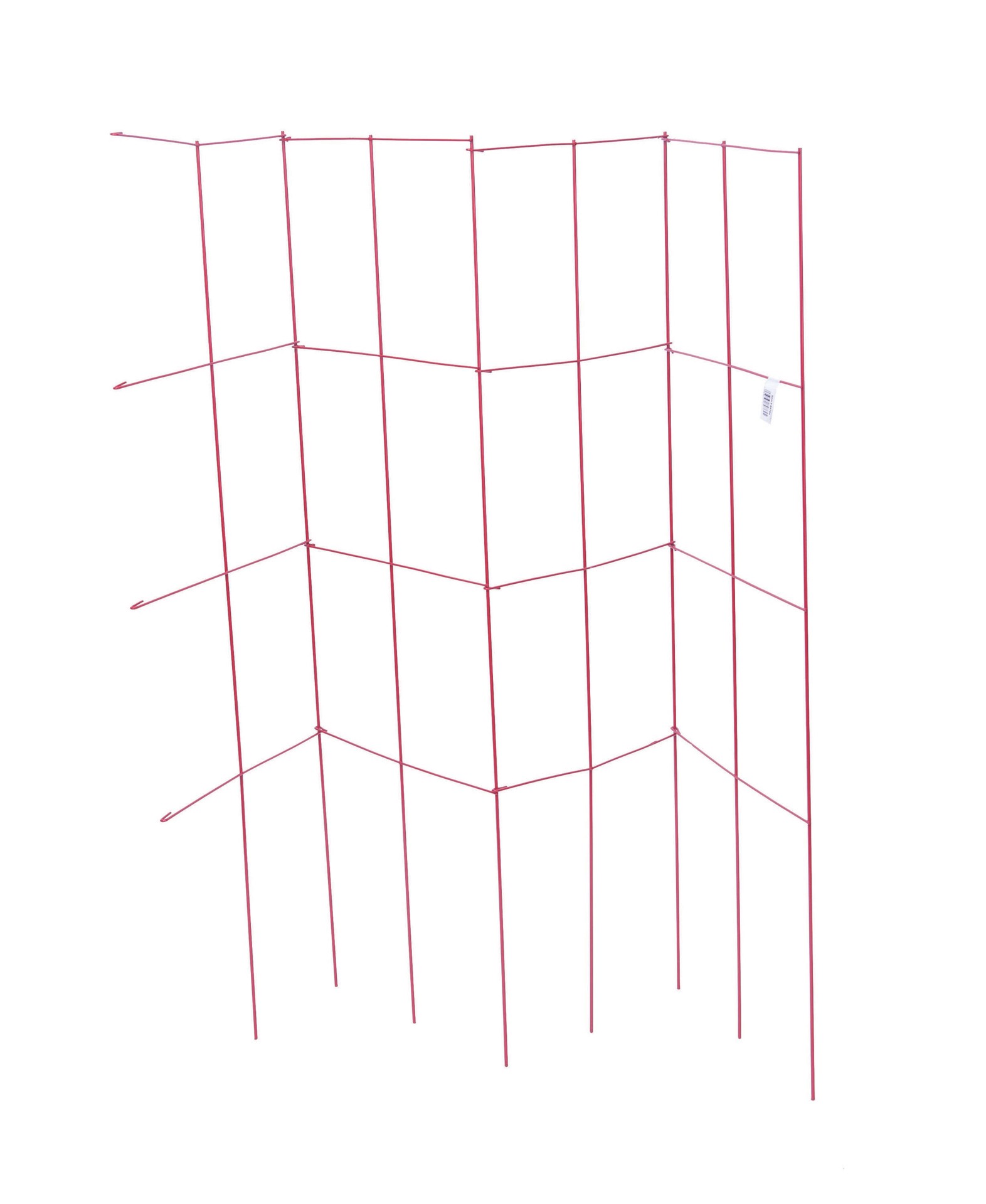 slide 4 of 4, 47-in Powder-coated galvanized steel wire Square Tomato Cage, 1 ct