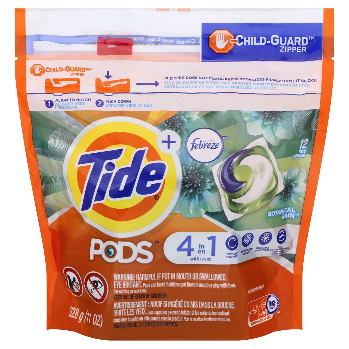 slide 5 of 10, Tide Pod Febrz Bot Rain, 12 ct