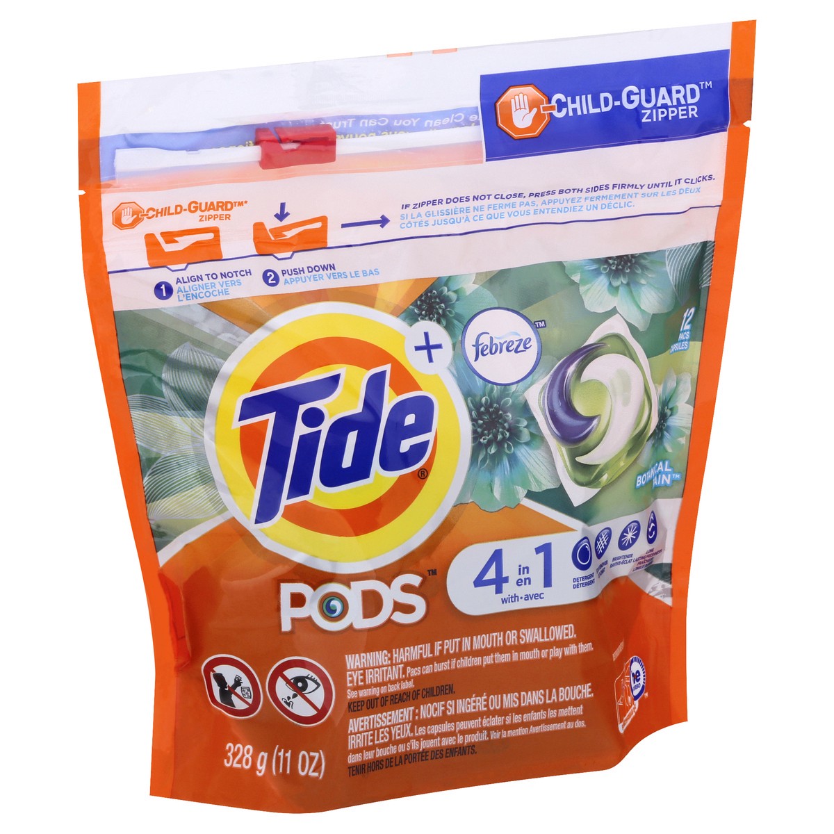 slide 6 of 10, Tide Pod Febrz Bot Rain, 12 ct