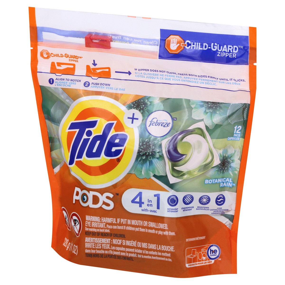 slide 9 of 10, Tide Pod Febrz Bot Rain, 12 ct