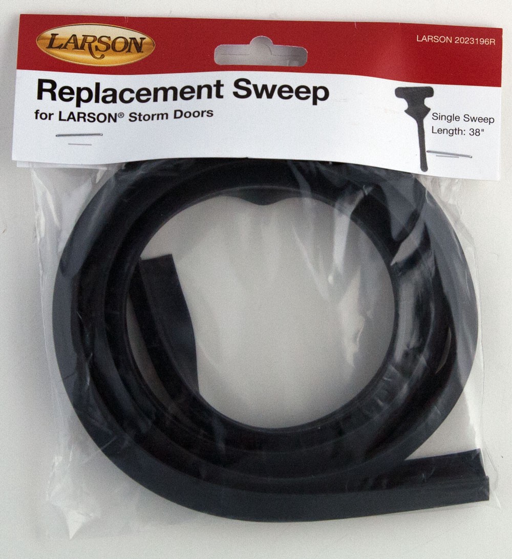 slide 2 of 2, LARSON 37-1/4-in Black Storm Door Sweep, 1 ct