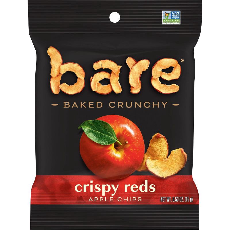 slide 6 of 7, Bare Fruit Bare Apple Chips Fuji Red and Cinnamon Snack Pack - 7ct/3.7oz, 7 ct, 3.7 oz