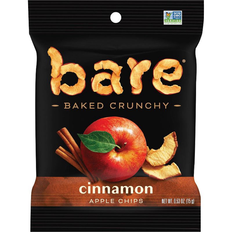 slide 7 of 7, Bare Fruit Bare Apple Chips Fuji Red and Cinnamon Snack Pack - 7ct/3.7oz, 7 ct, 3.7 oz