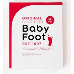 Baby Foot Original Exfoliation Foot Peel - Lavender - 2.4 fl oz: Vegan, Body Mask, For Dry Skin