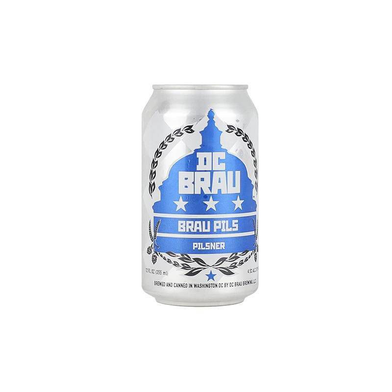 slide 1 of 1, DC Brau Pils Pilsner Beer - 6pk/12 fl oz Cans, 6 ct; 12 fl oz