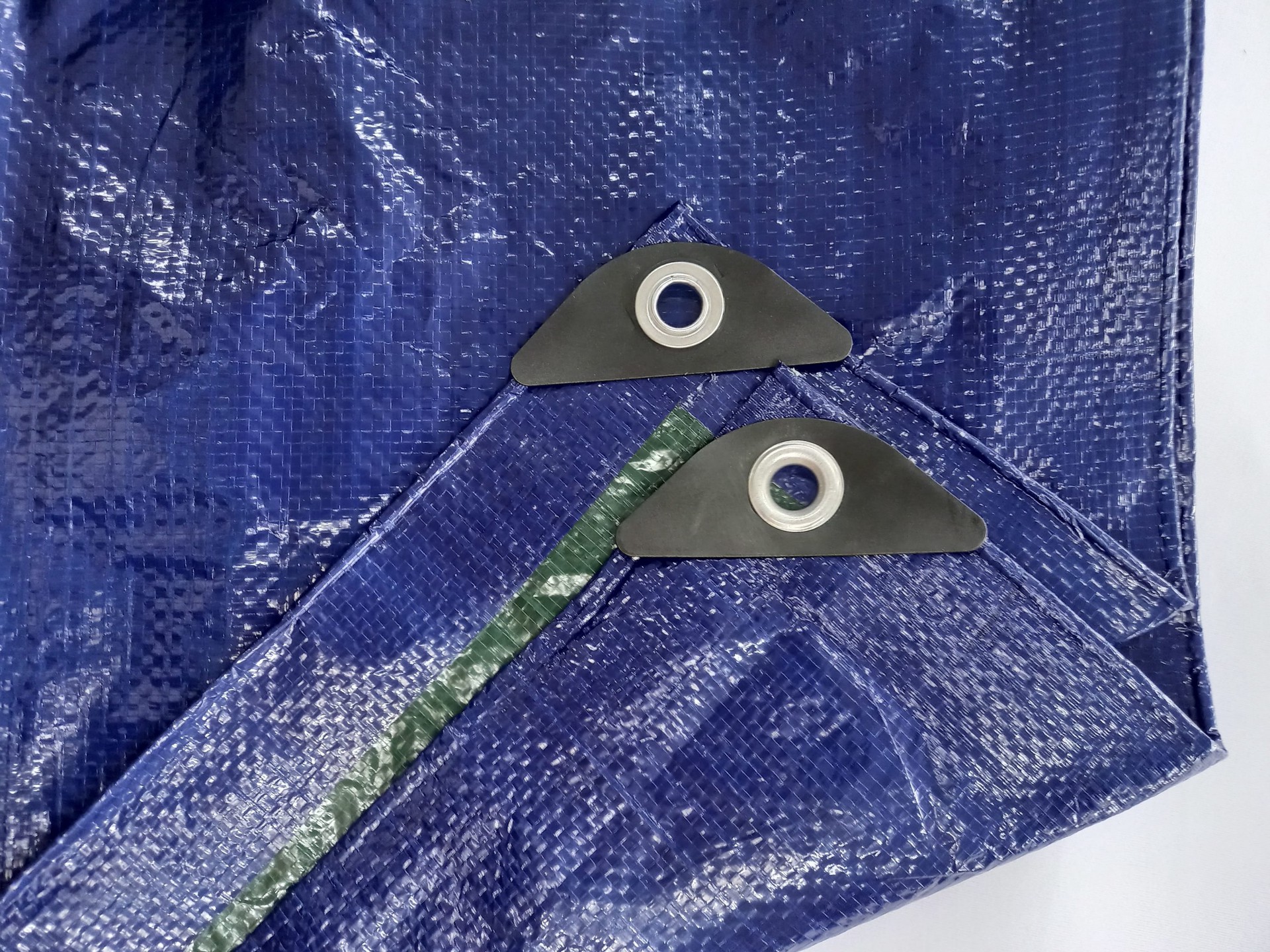 slide 4 of 6, Project Source 16-ft x 20-ft Blue Waterproof Standard Polyethylene 5-mil Tarp, 1 ct