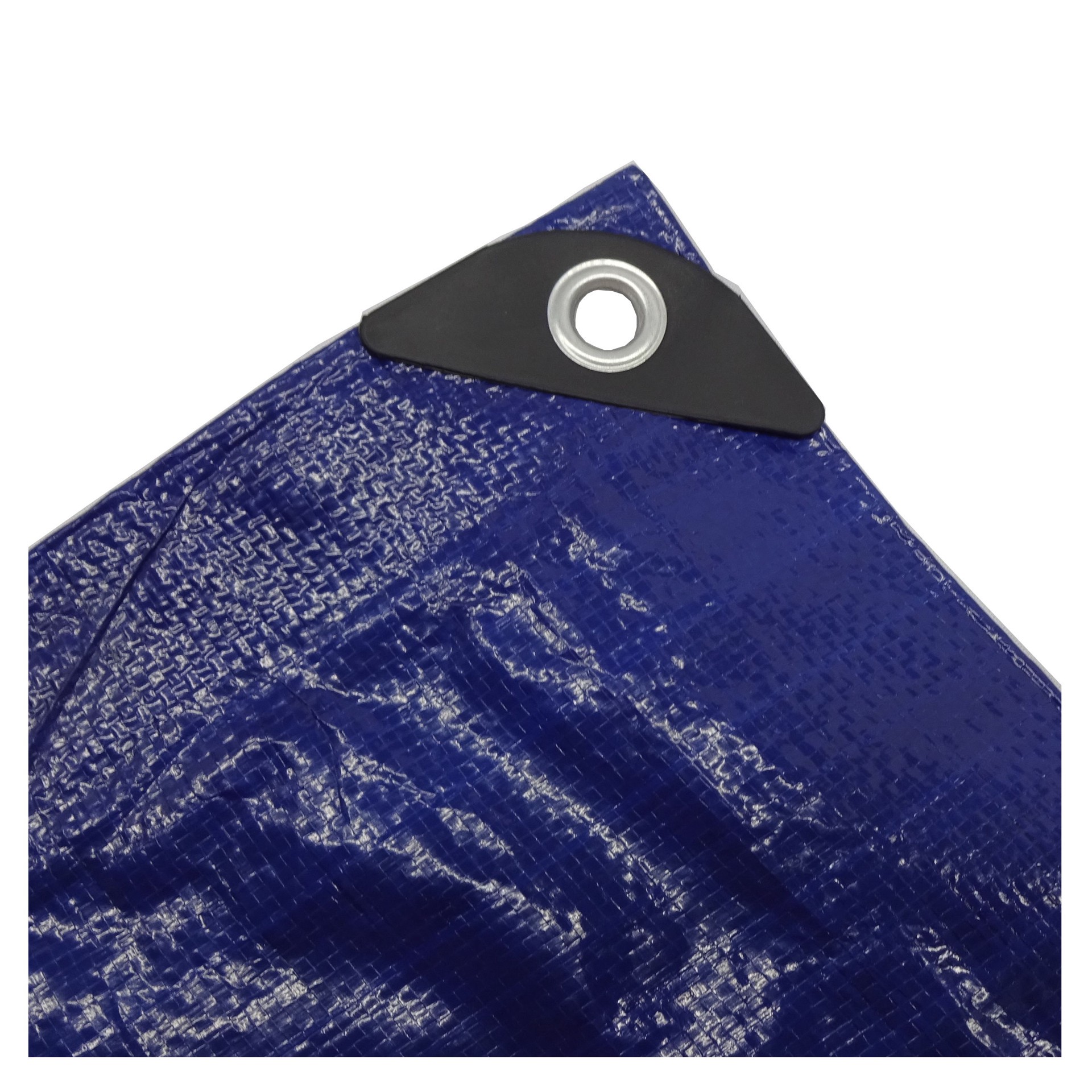 slide 6 of 6, Project Source 16-ft x 20-ft Blue Waterproof Standard Polyethylene 5-mil Tarp, 1 ct