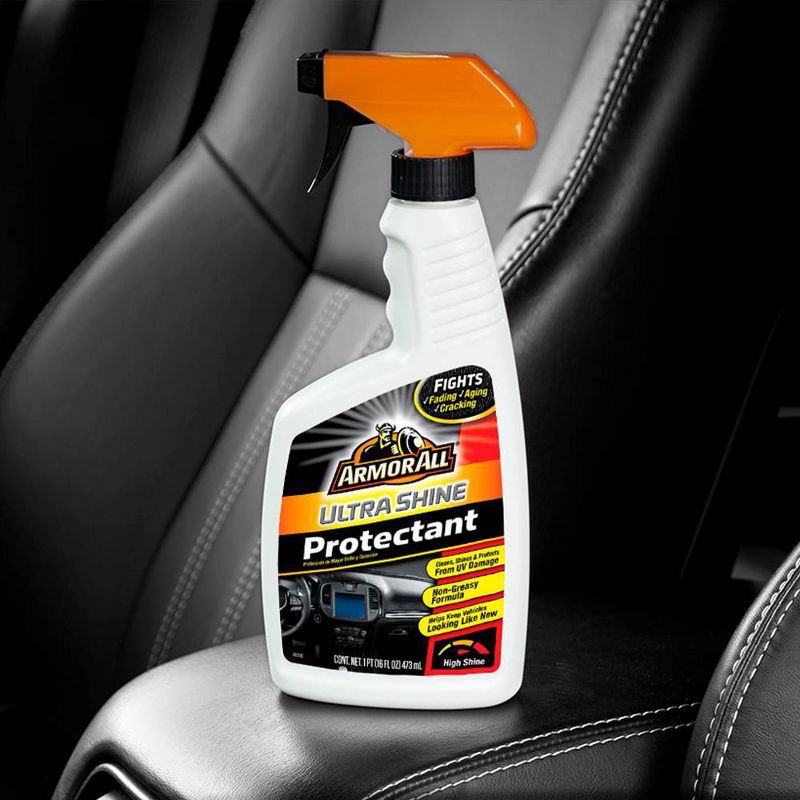 slide 5 of 5, Armor All 16oz Ultra Shine Protectant Automotive Protector, 16 oz