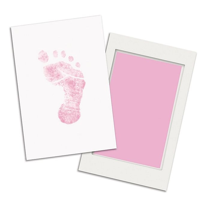 slide 1 of 5, Pearhead Clean-Touch Ink Pad - Pink, 1 ct