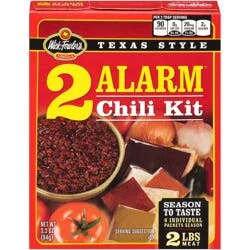 Wick Fowler's 2 Alarm Texas Style Chili Kit 3.3 oz