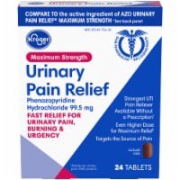 slide 1 of 3, Kroger Maximum Strength Urinary Pain Relief Tablets, 24 ct