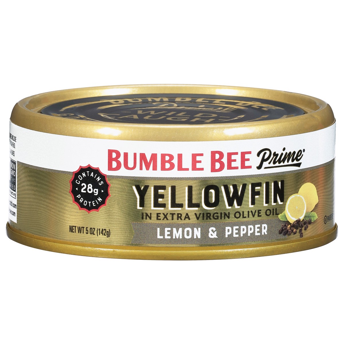 slide 8 of 9, Bumble Bee Prime Lemon & Pepper Yellowfin in Extra Virgin Olive Oil 5 oz, 5 oz