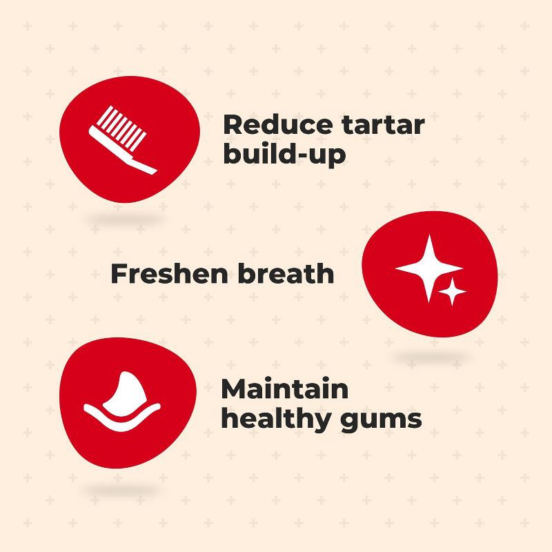 slide 4 of 10, Milk-Bone Brushing Chews Daily Dental Fresh Mint Flavor Dog Treats - S/M - 19.6oz, 19.6 oz