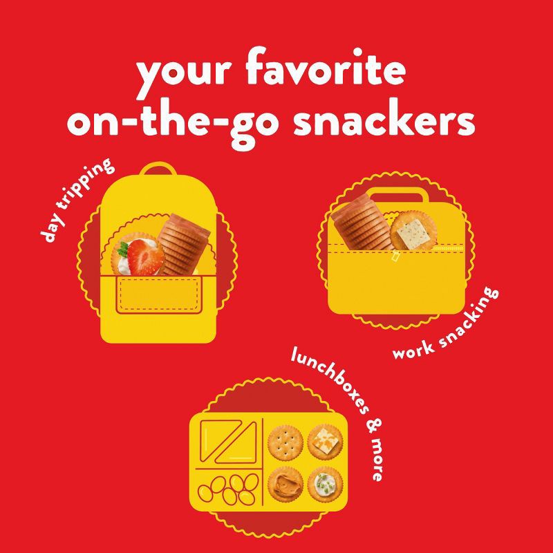 slide 7 of 10, RITZ Fresh Stacks Original Crackers Travel Snacks Family Size - 17.8oz, 17.8 oz