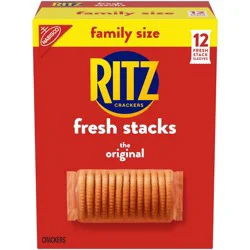 RITZ Fresh Stacks Original Crackers Travel Snacks Family Size - 17.8oz
