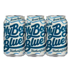 Brew Bus You're My Boy, Blue! Blueberry Wheat Ale Beer - 6pk/12 fl oz Cans