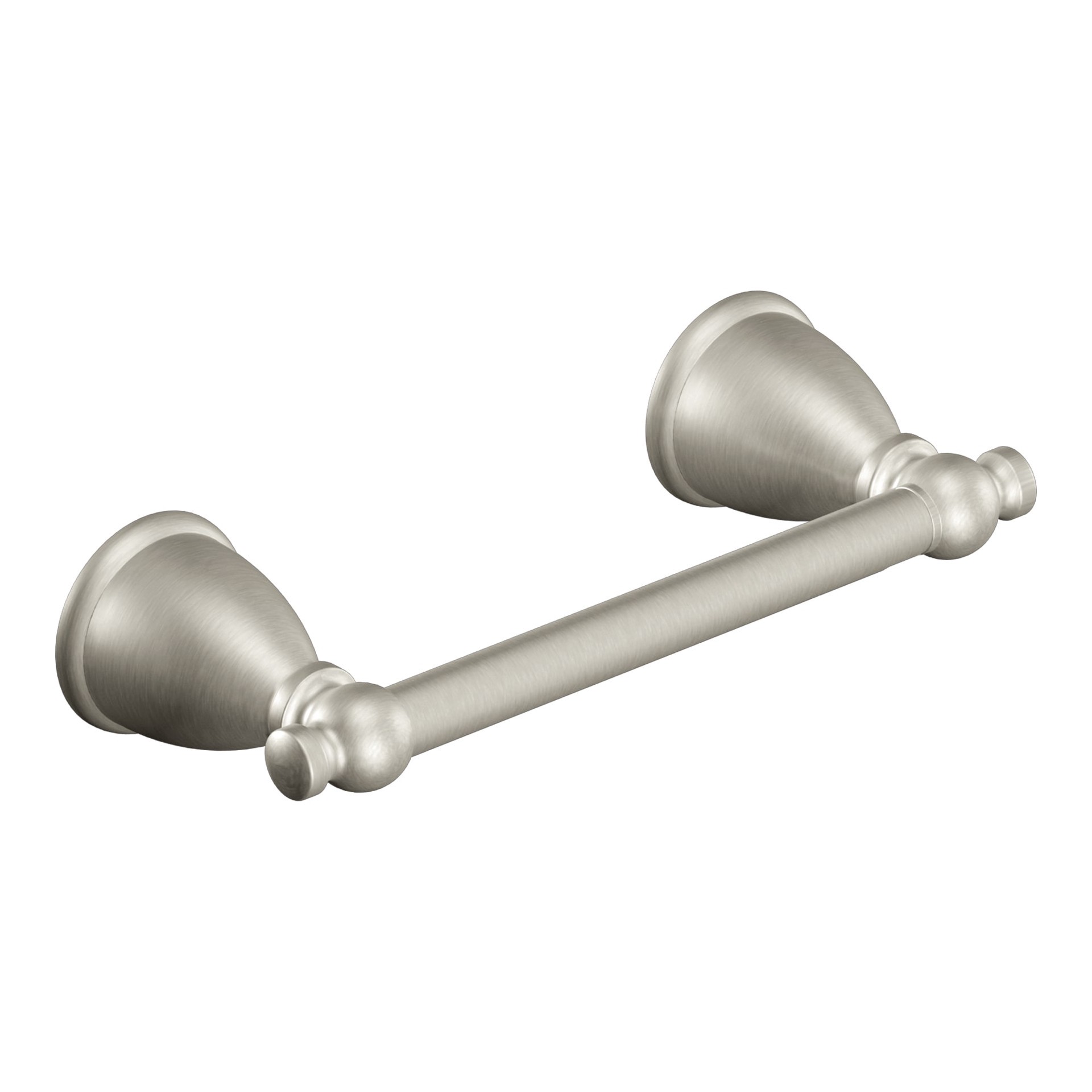 slide 5 of 6, Moen 3 -Piece Caldwell Brushed Nickel Decorative Bathroom Hardware Set Towel Bar, Toilet Paper Holder, Towel Ring Included, 1 ct