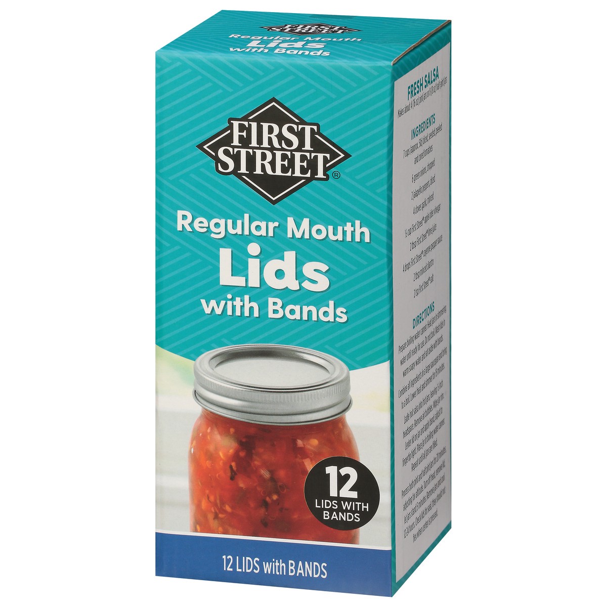 slide 5 of 14, First Street Fs Reg Width Jar Lids & Bands, 12 ct