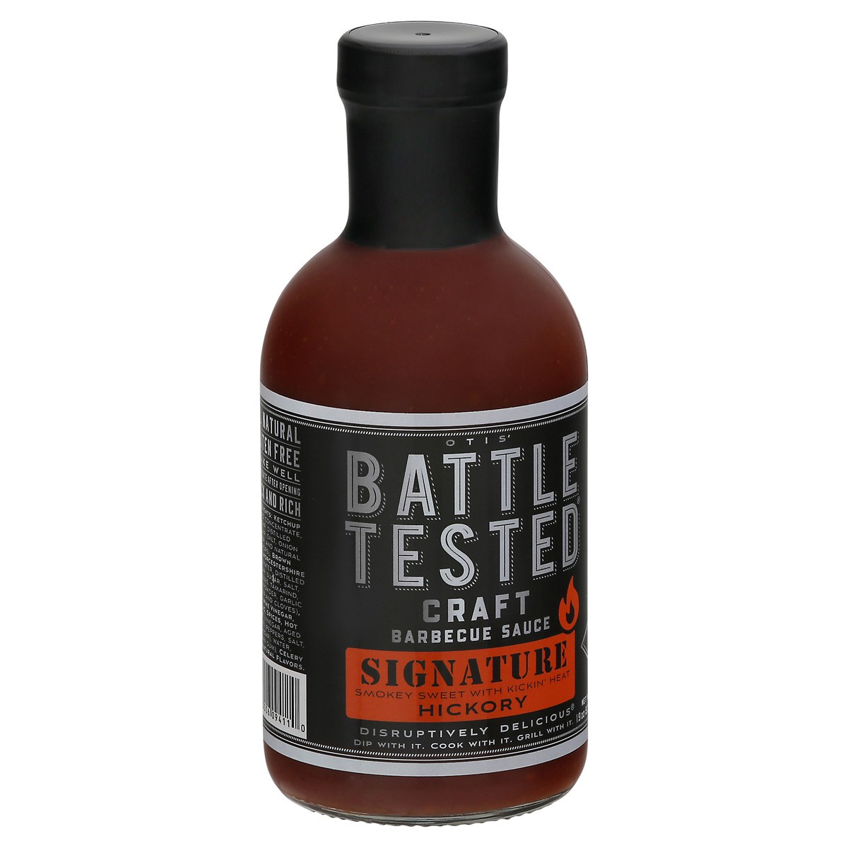 slide 9 of 9, Battle Tested Signature Hickory Crafted Barbecue Sauce 19 oz Bottle, 19 oz