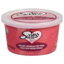 Scotts Cheddar Port Wine Spread