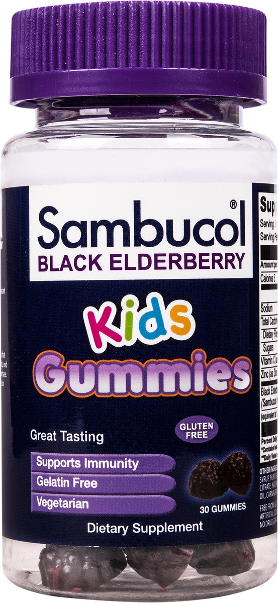 slide 1 of 17, Sambucol Kids Gummies 30ct, 30 ct