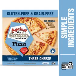 Against the Grain Gluten-Free & Grain-Free Three Cheese Pizza, Sharing Size