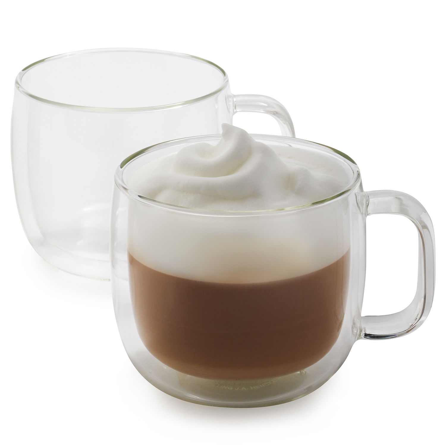 slide 1 of 1, Zwilling Sorrento Plus Double-Wall Cappuccino Glasses, 2 ct; 15 oz