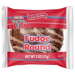 Snack Cakes, Little Debbie Snack Fudge Round