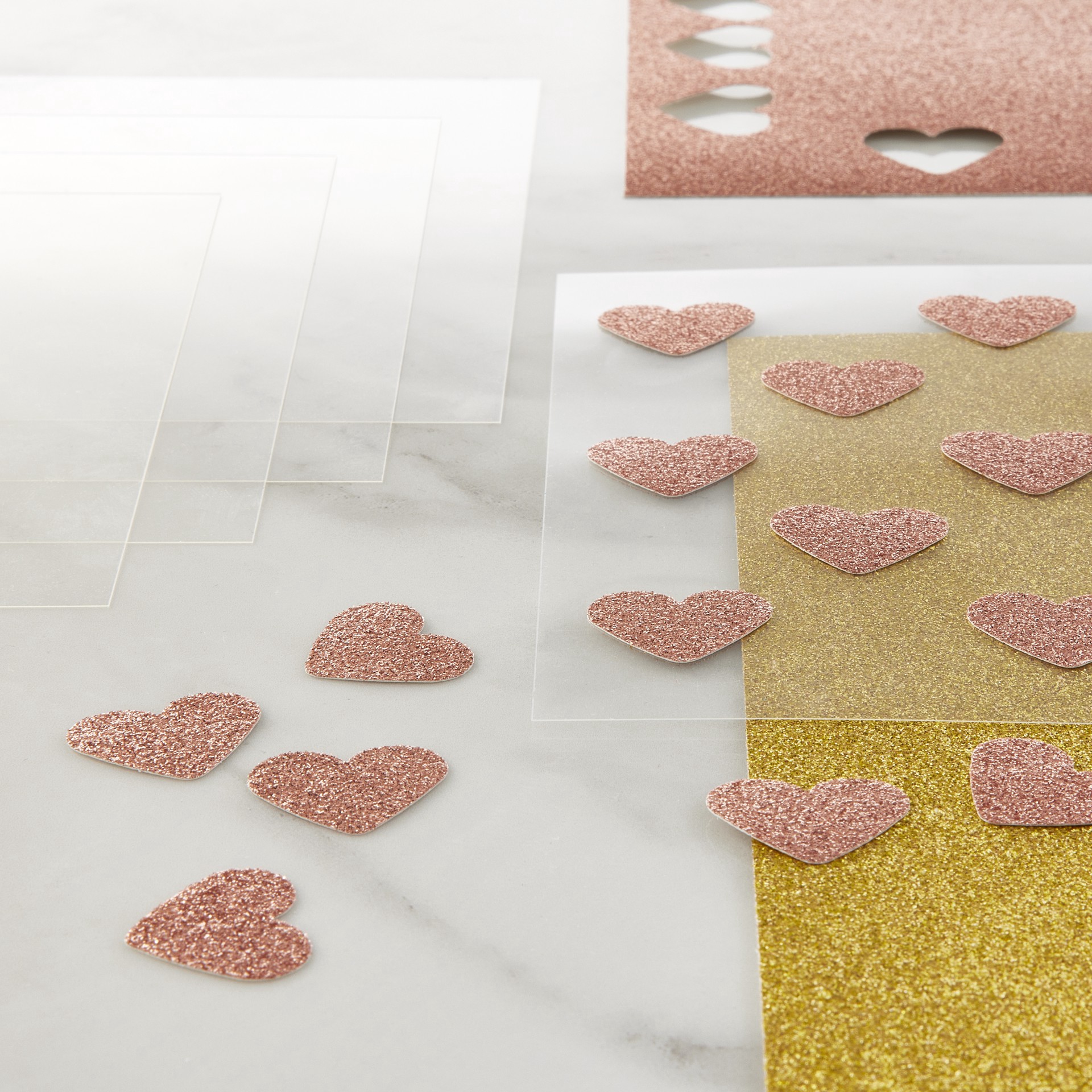 slide 4 of 4, Clear Acetate Sheets By Recollections, 6" X 6", 6 in x 6 in