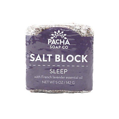 slide 1 of 1, Pacha Soap Co. Sleep Salt Block, 5 oz