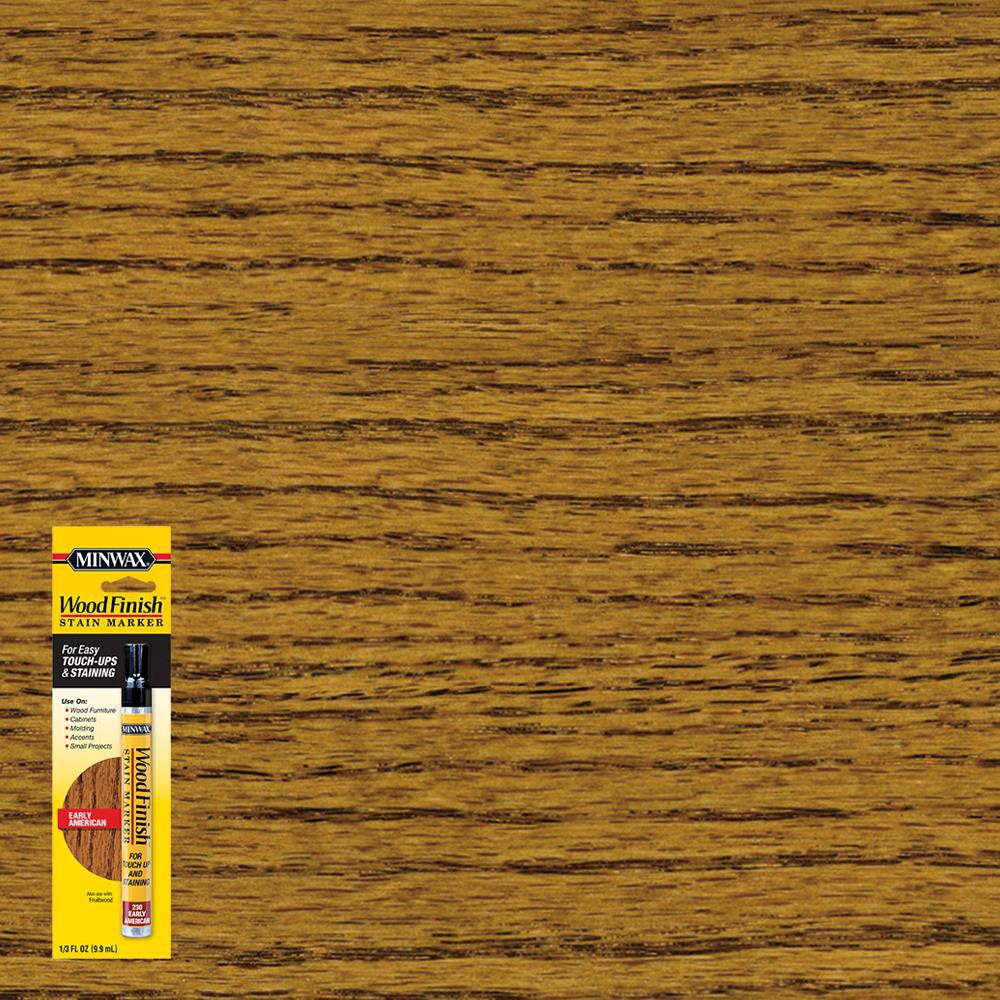 slide 1 of 5, Minwax Wood Finish Early American Stain Marker, 1 ct