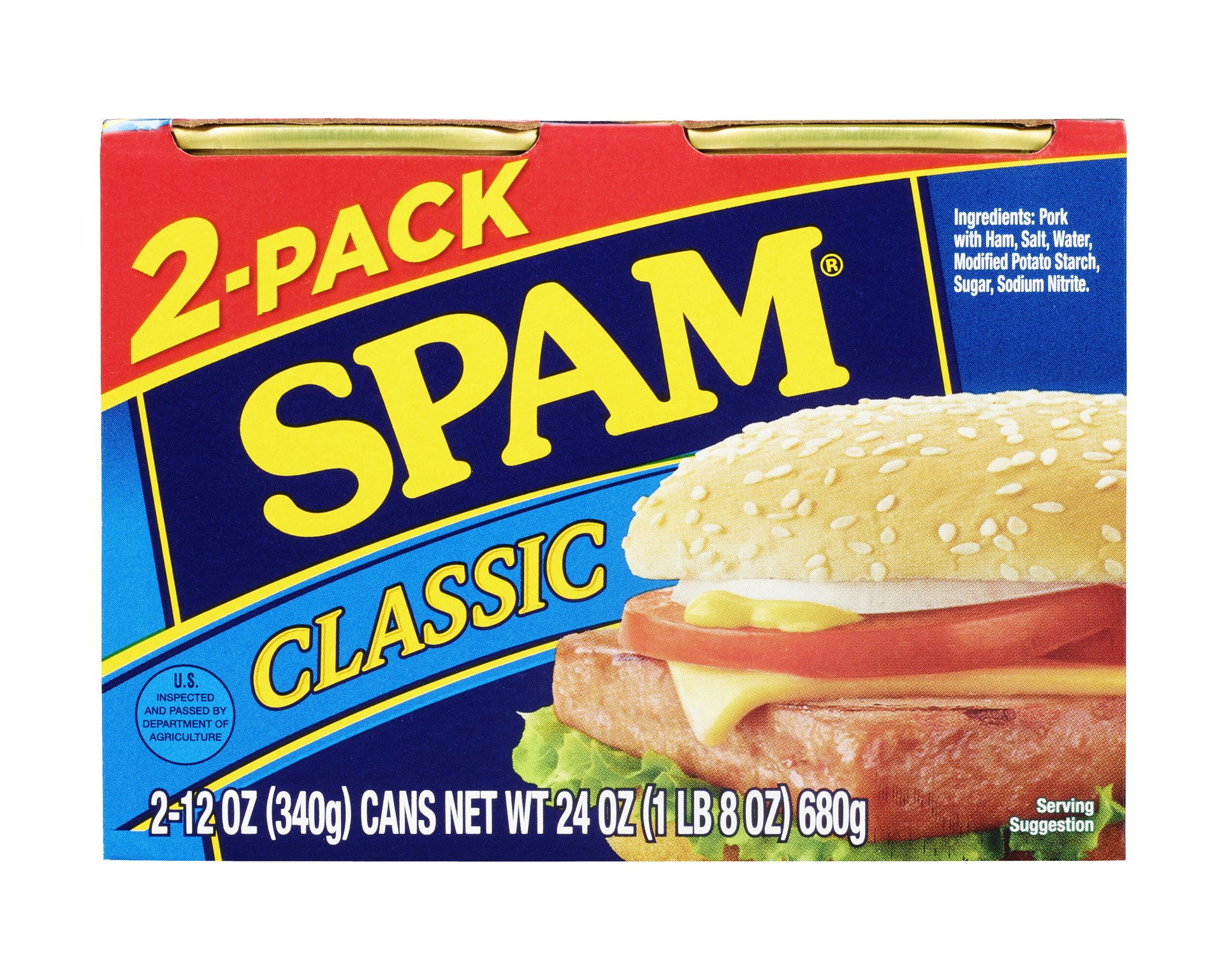 slide 1 of 11, SPAM Classic, 24 oz