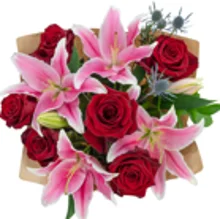 Colour Republic Elegance Bouquet W/ Eryngium