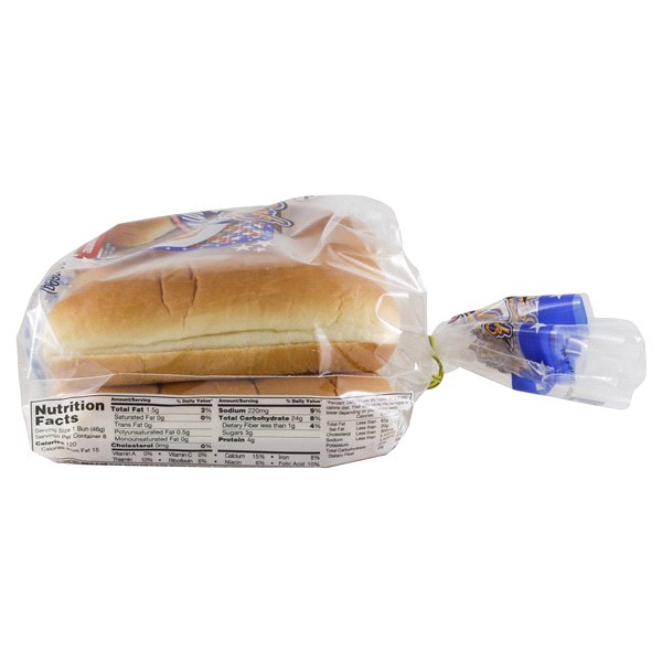 slide 15 of 17, Ball Park White Hot Dog Buns, 8 count, 14 oz, 8 ct
