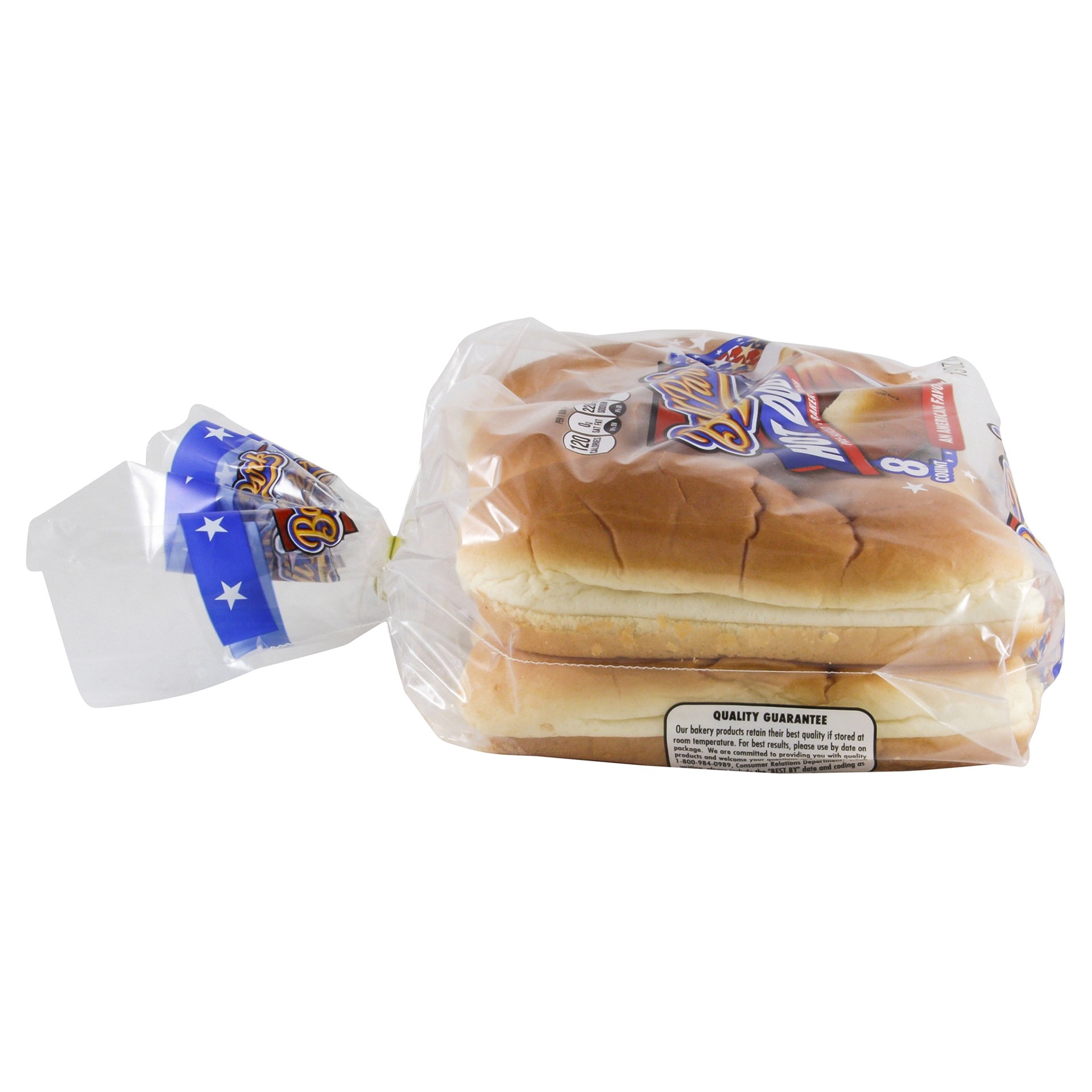 slide 7 of 17, Ball Park White Hot Dog Buns, 8 count, 14 oz, 8 ct