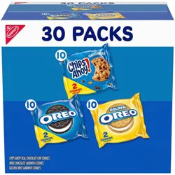 NABISCO Sweet Treats Cookie Variety Pack - 23.3oz/30ct