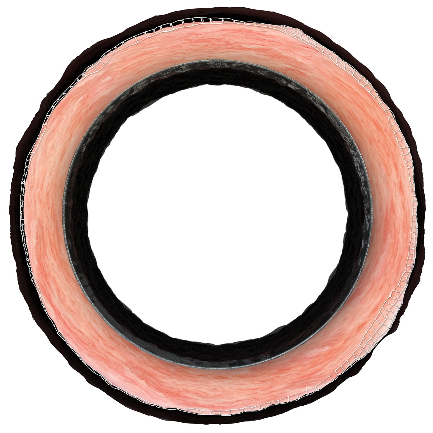 slide 4 of 6, IMPERIAL 12.0-in x 25.0-ft Polyester Insulated Flexible Duct 4.2 - R, 1 ct